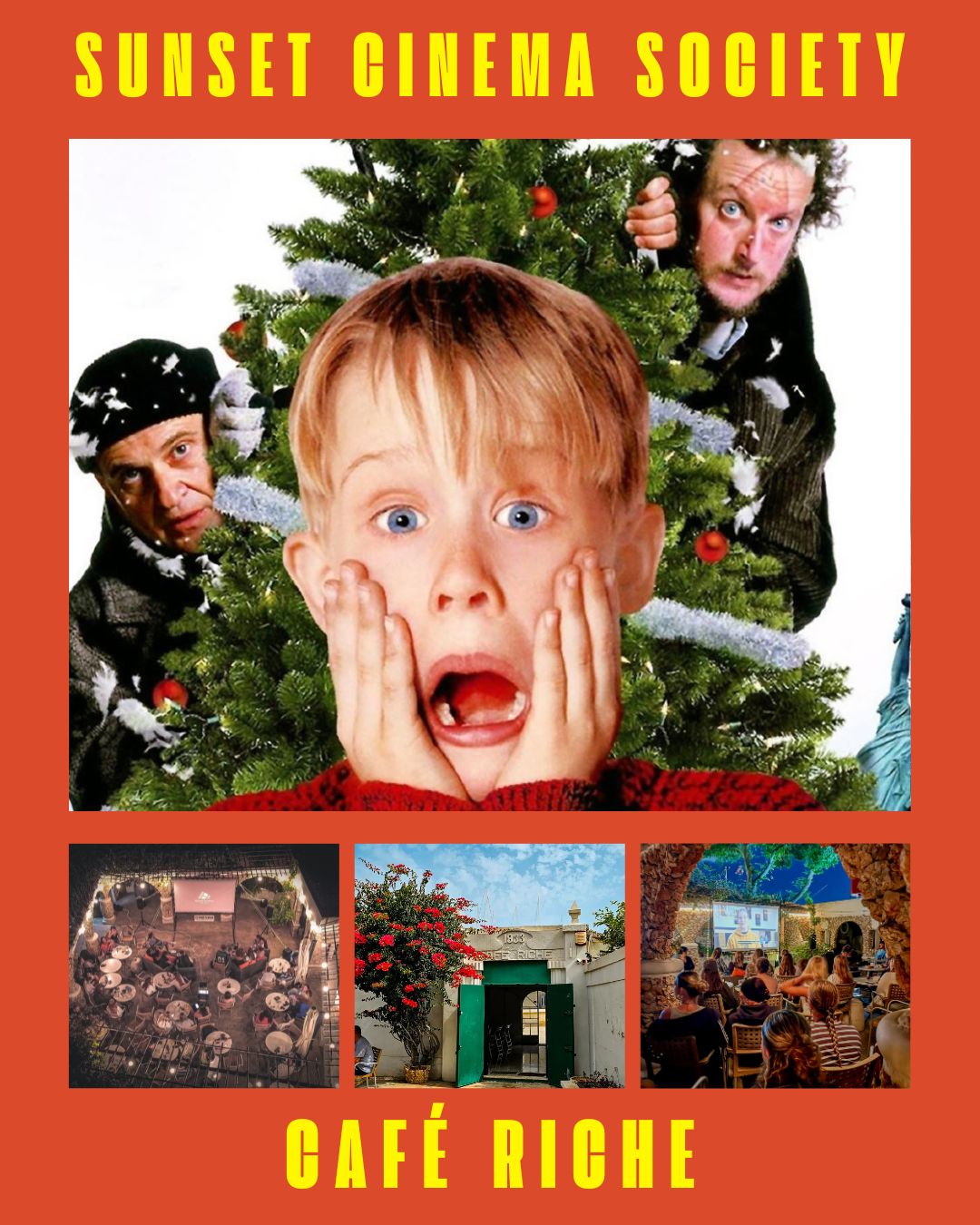 Don't Stay Home Alone Tonight • Café Riche • 17th Dec